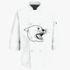 Button Chef Coat with Thermometer Pocket Thumbnail