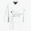 Button Chef Coat with Thermometer Pocket Thumbnail
