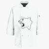 Button Chef Coat with Thermometer Pocket Thumbnail