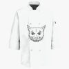 Button Chef Coat with Thermometer Pocket Thumbnail