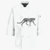 Button Chef Coat with Thermometer Pocket Thumbnail