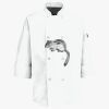 Button Chef Coat with Thermometer Pocket Thumbnail
