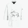Button Chef Coat with Thermometer Pocket Thumbnail