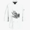 Button Chef Coat with Thermometer Pocket Thumbnail