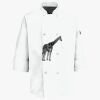 Button Chef Coat with Thermometer Pocket Thumbnail