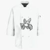 Button Chef Coat with Thermometer Pocket Thumbnail