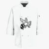 Button Chef Coat with Thermometer Pocket Thumbnail