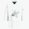 Button Chef Coat with Thermometer Pocket Thumbnail