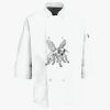 Button Chef Coat with Thermometer Pocket Thumbnail