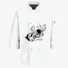 Button Chef Coat with Thermometer Pocket Thumbnail