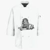 Button Chef Coat with Thermometer Pocket Thumbnail