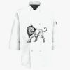 Button Chef Coat with Thermometer Pocket Thumbnail