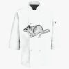 Button Chef Coat with Thermometer Pocket Thumbnail