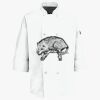 Button Chef Coat with Thermometer Pocket Thumbnail