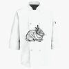 Button Chef Coat with Thermometer Pocket Thumbnail