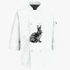 Button Chef Coat with Thermometer Pocket Thumbnail