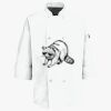 Button Chef Coat with Thermometer Pocket Thumbnail