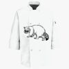 Button Chef Coat with Thermometer Pocket Thumbnail