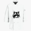 Button Chef Coat with Thermometer Pocket Thumbnail