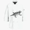 Button Chef Coat with Thermometer Pocket Thumbnail