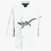 Button Chef Coat with Thermometer Pocket Thumbnail