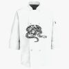 Button Chef Coat with Thermometer Pocket Thumbnail