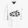 Button Chef Coat with Thermometer Pocket Thumbnail