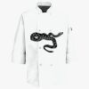 Button Chef Coat with Thermometer Pocket Thumbnail