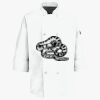 Button Chef Coat with Thermometer Pocket Thumbnail