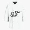 Button Chef Coat with Thermometer Pocket Thumbnail