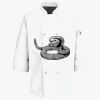 Button Chef Coat with Thermometer Pocket Thumbnail