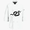 Button Chef Coat with Thermometer Pocket Thumbnail