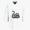 Button Chef Coat with Thermometer Pocket Thumbnail