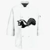 Button Chef Coat with Thermometer Pocket Thumbnail
