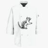 Button Chef Coat with Thermometer Pocket Thumbnail