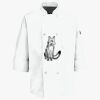 Button Chef Coat with Thermometer Pocket Thumbnail