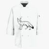 Button Chef Coat with Thermometer Pocket Thumbnail