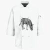 Button Chef Coat with Thermometer Pocket Thumbnail