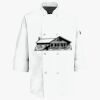 Button Chef Coat with Thermometer Pocket Thumbnail