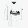 Button Chef Coat with Thermometer Pocket Thumbnail