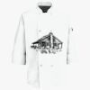 Button Chef Coat with Thermometer Pocket Thumbnail