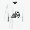 Button Chef Coat with Thermometer Pocket Thumbnail