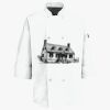 Button Chef Coat with Thermometer Pocket Thumbnail