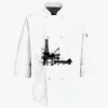 Button Chef Coat with Thermometer Pocket Thumbnail