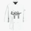 Button Chef Coat with Thermometer Pocket Thumbnail