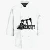 Button Chef Coat with Thermometer Pocket Thumbnail