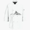 Button Chef Coat with Thermometer Pocket Thumbnail