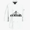 Button Chef Coat with Thermometer Pocket Thumbnail