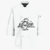 Button Chef Coat with Thermometer Pocket Thumbnail