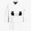 Button Chef Coat with Thermometer Pocket Thumbnail